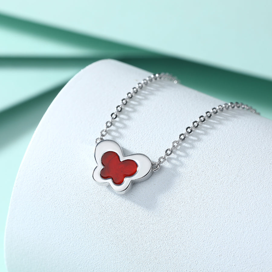 Scarlet Flutter Necklace