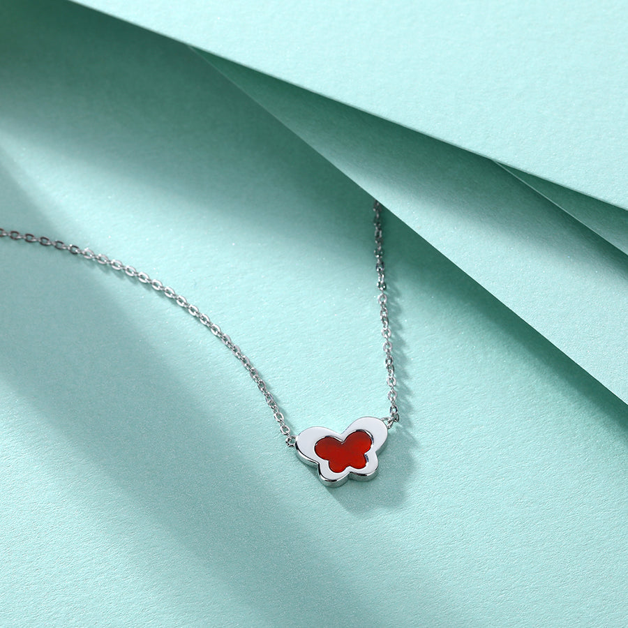 Scarlet Flutter Necklace