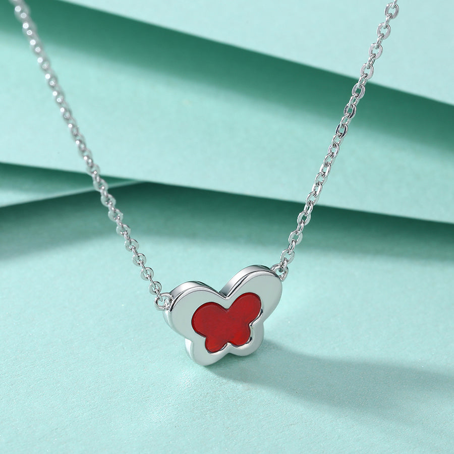 Scarlet Flutter Necklace