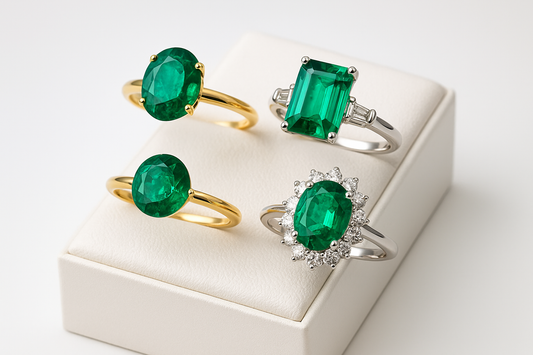 emerald rings